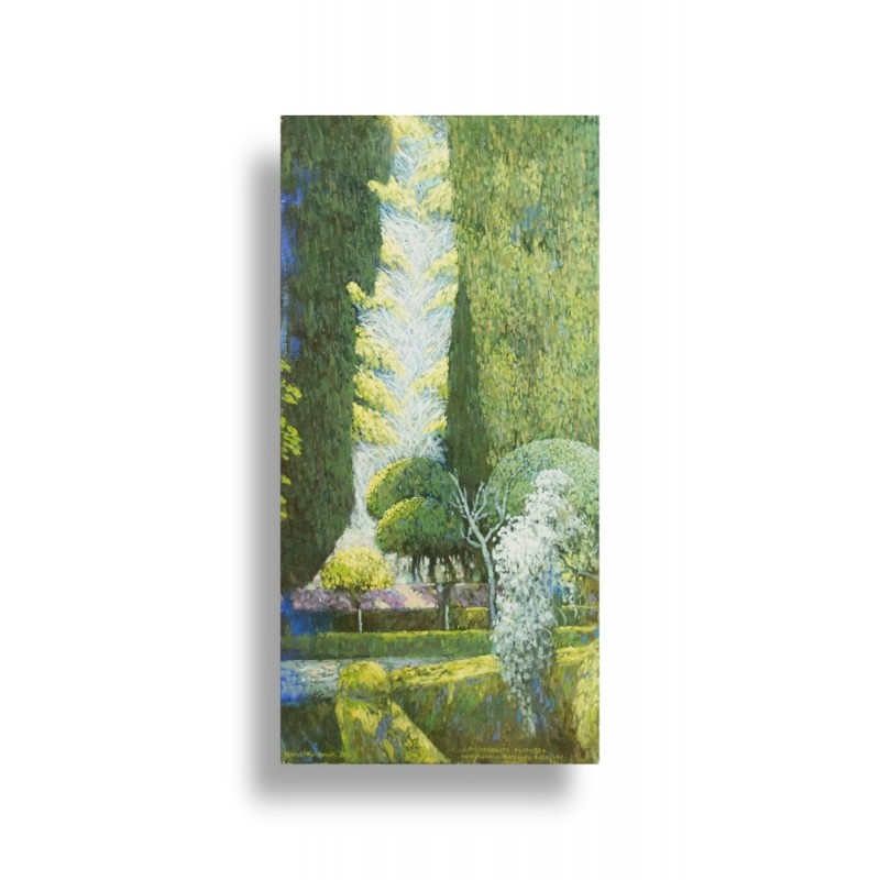 Tomasz_Klimczyk_Generalife_Aschambra_w_Ogrodach_Rajskich_Rozkoszy_80x40cm_obraz_96x57cm_rama_akrylwernikspotno_2014.jpg